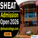 SHEAT Group of Institutions Admission 2026 Open @sheatcollege.com; Check Tentative Schedule Here